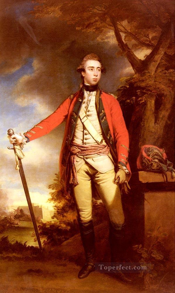 Retrato de George Townshend Lord Ferrers Joshua Reynolds Pintura al óleo